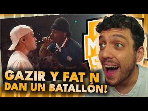 GAZIR PRIME vs FAT N ENCENDIDO 🤯🤯 BATALLÓN 🔥🔥