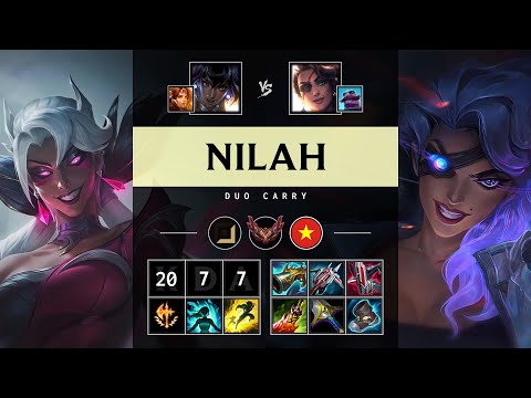 Nilah ADC vs Samira: Legendary - VN Grandmaster Patch 14.24