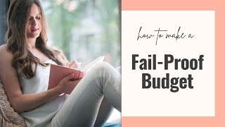 Making a Stress-Free Budget