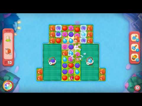 Gardenscapes level 12725 Gameplay #Bubunka