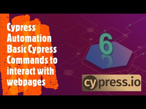 Basic Cypress Commands to interact with Webpages | Cypress Crash Course - 6 | Coders Camp