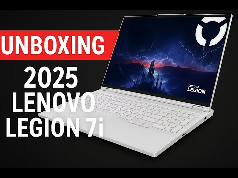 Lenovo Legion 7i (2025) UNBOXING
