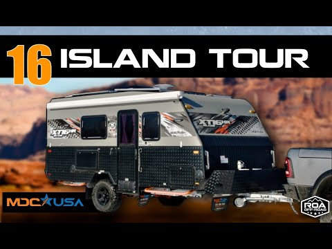 The Perfect Off-Road Trailer for Couples | MDC XT16HR Island TOUR