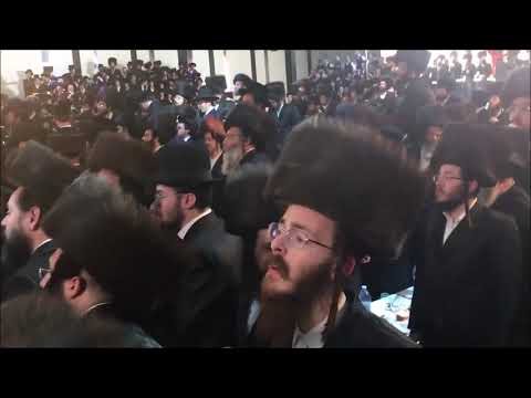 Wedding Of an Einikel Of The Munkatcher Rebbe - Teves 5779