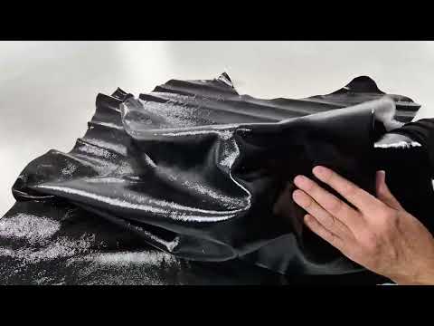 BLACK VERNICE COWLEATHER 3945