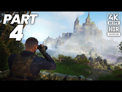 Sniper Elite 5 Gameplay Walkthrough Part 4 (XBOX SERIES X) 4K 60FPS HDR - (Full Game)