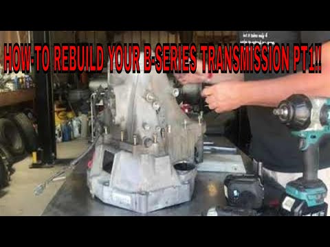 Honda/Acura B series 5speed IN DEPTH REBUILD! PART 1