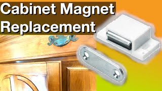Cabinet Magnet Replacement (How to instructions)