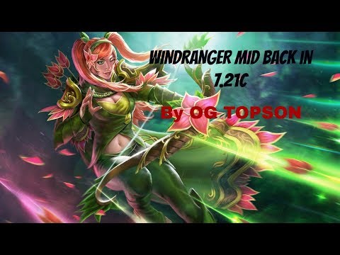 OG Topson - Windranger Mid Meta Was Back | Player Perspective Gameplay Dota2
