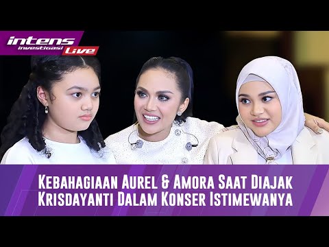 LIVE! Krisdayanti Gandeng Aurel Hermansyah Dan Amora Dalam Konser Istimewanya