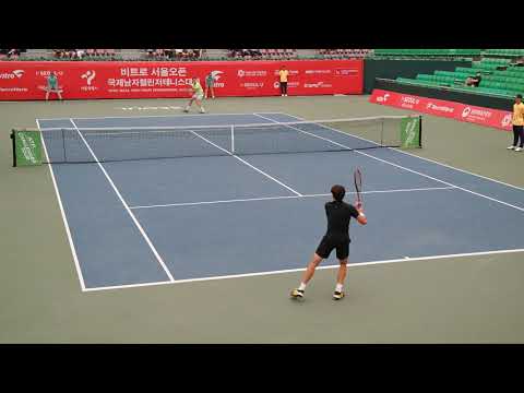 SEOUL CHALLENGER 2018 R1-Kwon Soon Woo(KOR) VS  Maxime Janvier(FRA)