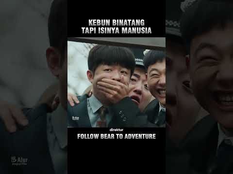 KEBUN BINATANG TAPI ISINYA MANUSIA ‼️ #alurceritafilm #shorts