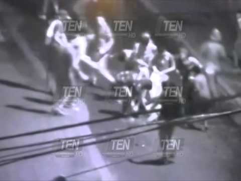 BRUTAL PALIZA A AFICIONADO DEL OLIMPIA.