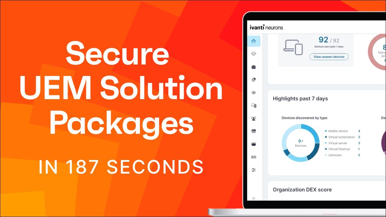 Secure UEM Solution Packages in 187 Seconds Demo