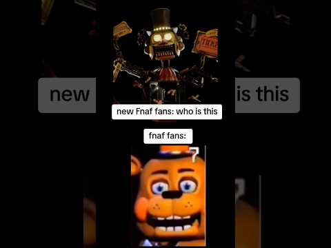 NEW FNaF Fans: Who Is This? FNaF Fans: | FNaF Movie MEME
