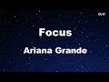 Focus - Ariana Grande Karaoke【With Guide Melody】