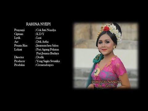 Cok Istri Nandya  - Rahina Nyepi