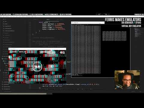 Ferris Makes Emulators Ep.043 - GUI Debugger