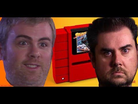 Giant Bombcast 497 highlight - Street Fighter 2 30th anniversary SNES cart
