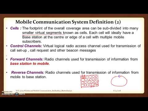 Mobile communication System and definition