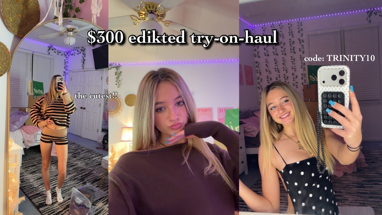 $300 edikted try-on-haul !! 