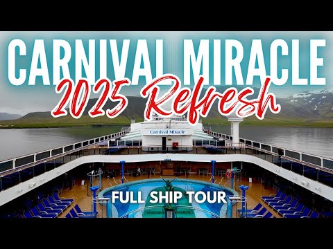 Thumbnail for Carnival Miracle 2025 Refresh | Full Cruise Ship Tour