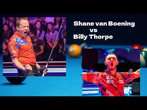 Shane van Boening vs Billy Thorpe (Dutch commentary)