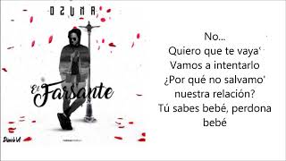 Ozuna - El Farsante (letra)