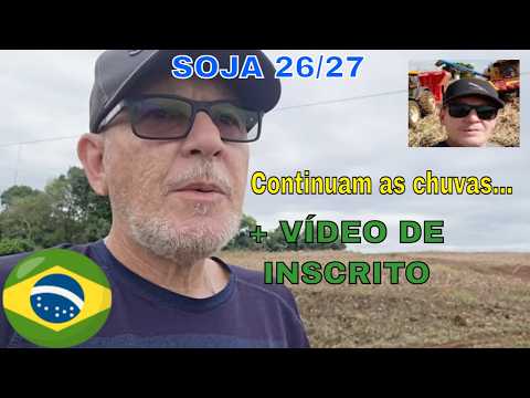 Chuvas continuam e não deixam os plantios avançarem no Paraná. Previsões são de chuva até dia 16/10.