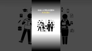 社会人と学生の恋愛の大きな違い