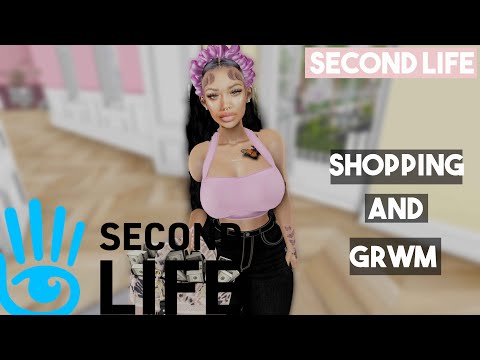 Second Life| Come Shopping With me| GRWM| SL Babyshower|💕🤰🏽🎁🛍