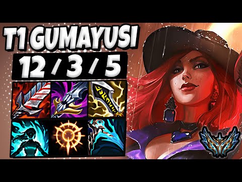 T1 Gumayusi Miss Fortune vs Kaisa [ ADC ] Korea Challenger Patch 14.13 ✅