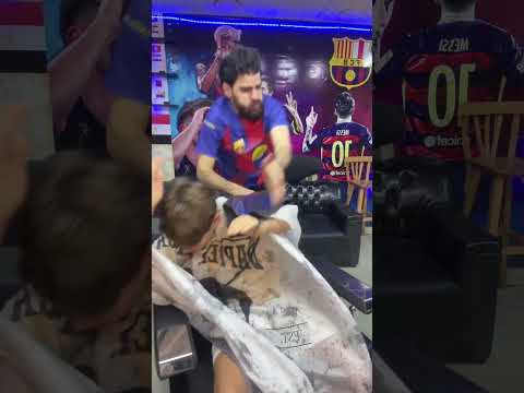 رد فعل فوز ريال مدريد 😡 #الحلاق_البرشلوني #ريال_مدريد #مبابي #رد_فعل