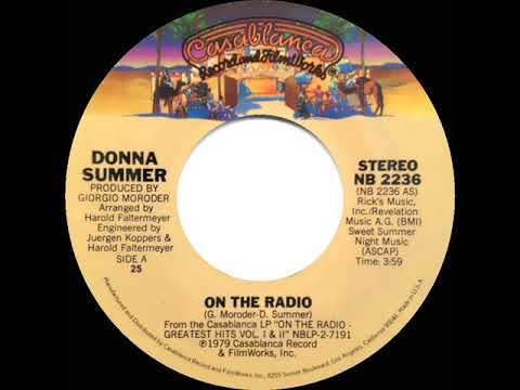 1980 HITS ARCHIVE: On The Radio - Donna Summer (a #1 record--stereo 45 single version)