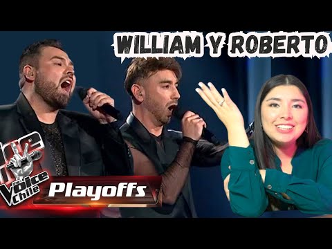 MARAVILLOSO William y Roberto - Delilah | PLAYOFFS | THE VOICE CHILE 2023 | VIDEO REACCION