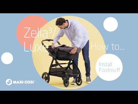 Maxi-Cosi Zelia³ - Jak zamontować śpiworek 2-w-1