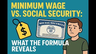 Minimum Wage vs Social Security: What the Formula Reveals