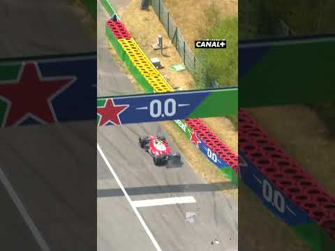 Crash pour Hamilton 💥 #F1 #BelgianGP