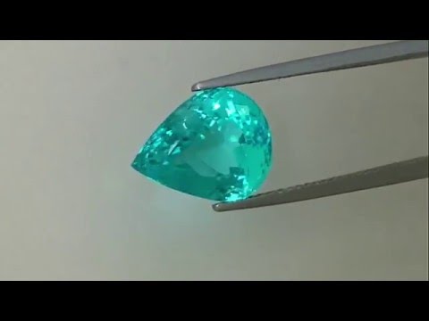 Stone for investment Paraiba Toumaline GIA Certified worth more than $100.000