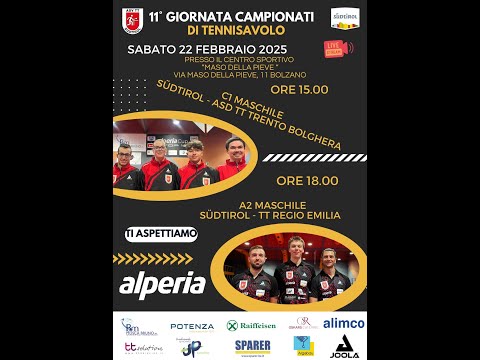 C1 gir. A - ASV TT Sudtirol - TT Trento Bolghera ASD