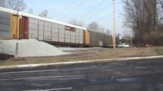 preview picture of video 'Railfanning NS Northern Kentucky 1-16-2010 NS Part 1'