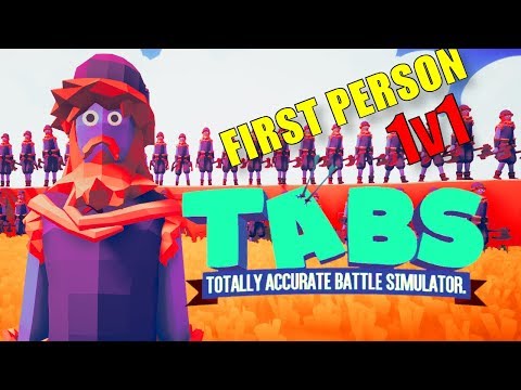 FIRST PERSON 'Ullr' 1v1 Every Unit | TABS | Totally Accurate Battle Simulator