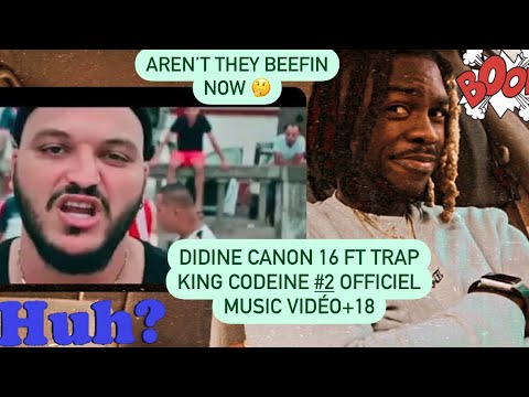 AMERICAN REACTS TO - Didine Canon 16 Ft Trap King Codeine #2 🤔🤷🏾‍♂️🔥🔥