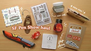 San Francisco Pen Show 2023 haul + journal tour | Abbey Sy