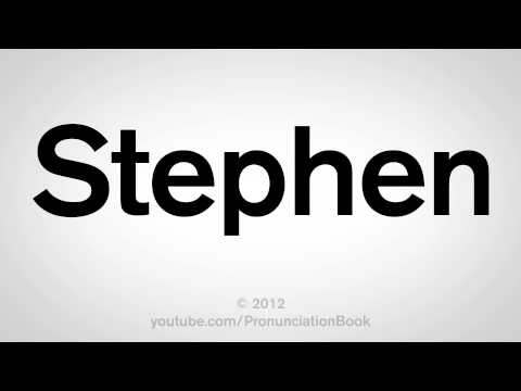 How to Pronounce Stephen