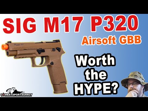 Sig Sauer M17 P320 AIRSOFT GBB Worth It? #airsoft #airsoftguns