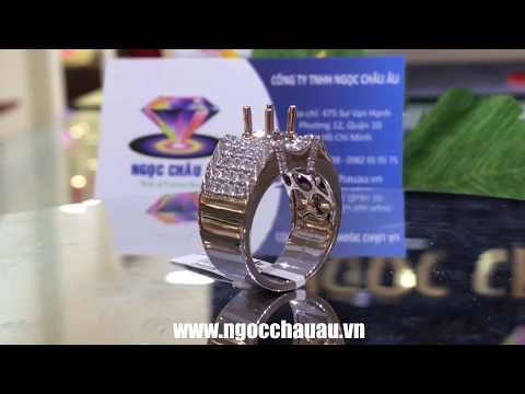 Nhẫn Nam Kim cương thiên nhiên DMR039