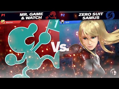 Maister (Mr. Game & Watch) vs AoS (Zero Suit Samus) | 11 May '23
