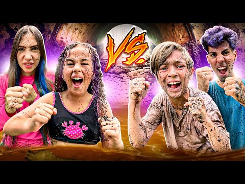 LAST ONE OUT OF THE POOL WINS *very funny