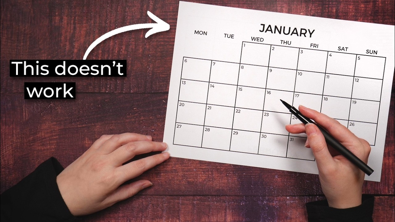 Ditch Monthly Planning 💜 Do this instead